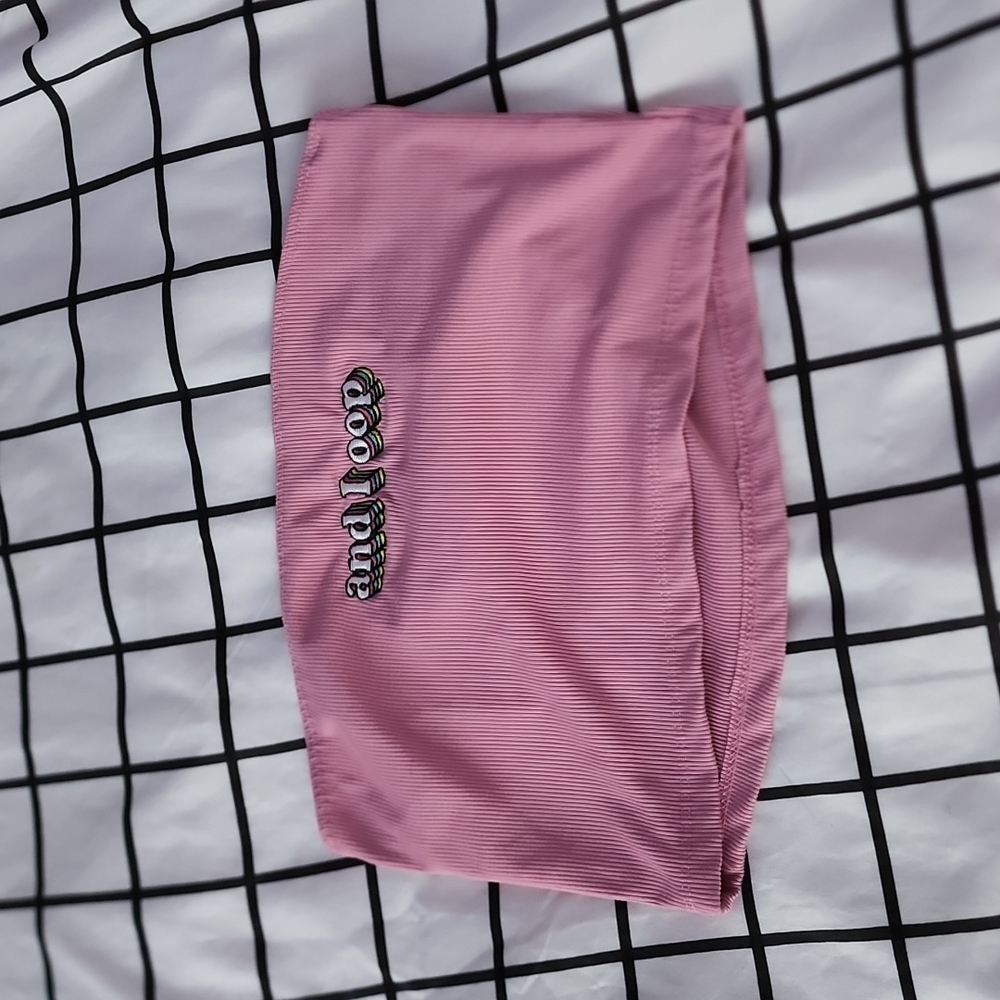 Pink tube top